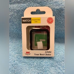 Apple iWatch 42mm Case with Temper Glass Included